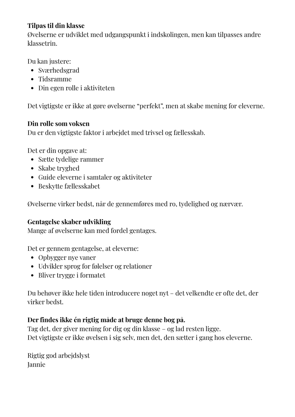 Klassens time - Riddere om det runde bord