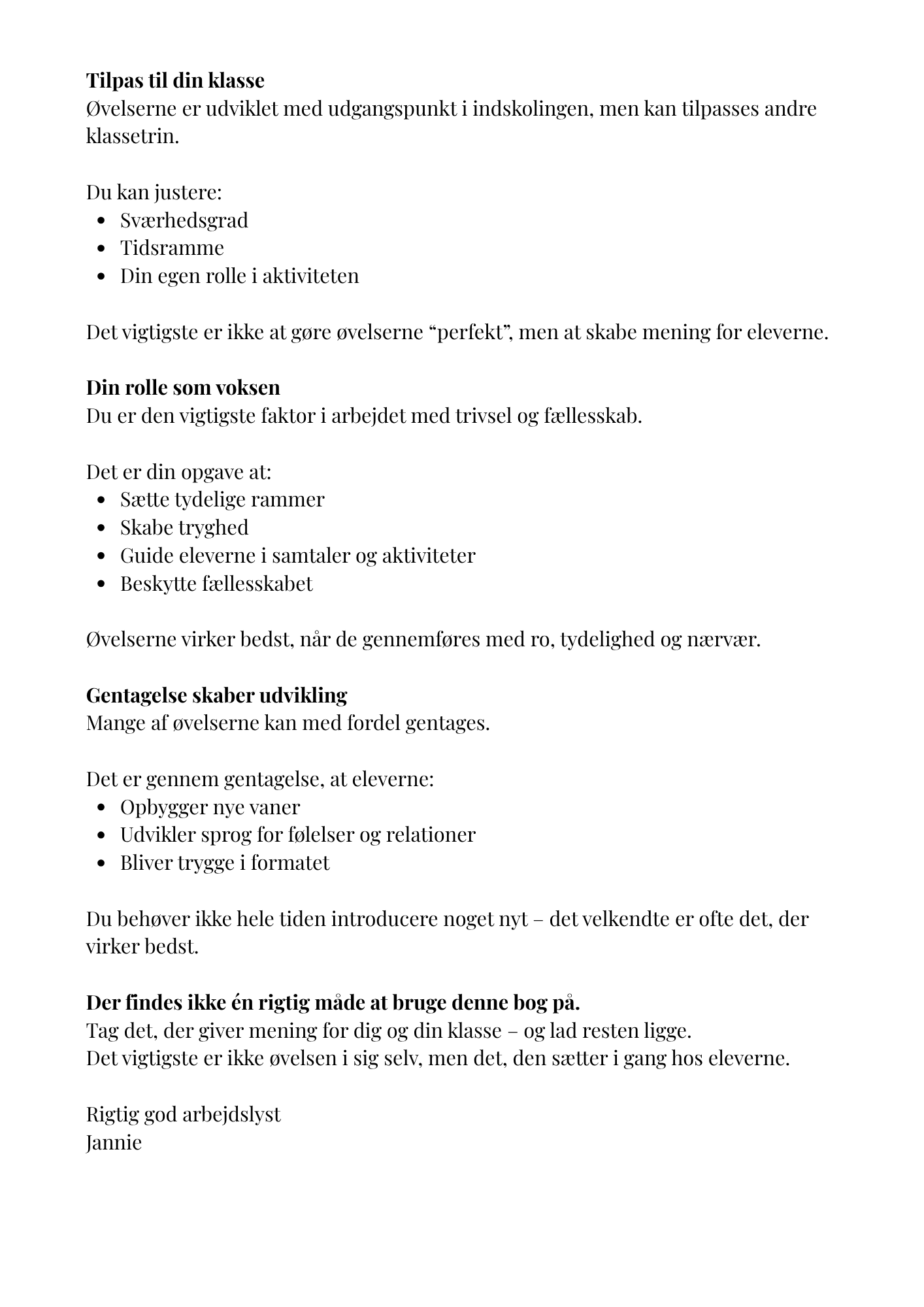 Klassens time - Riddere om det runde bord