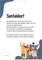 60 samtalekort om trivsel, fællesskab og samhørighed - Perfekt til klassens time